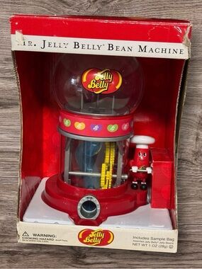 2012 MR JELLY BELLY BEAN Candy MACHINE DISPENSER NEW.
